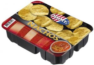 NAcho Tray with Dip sauce